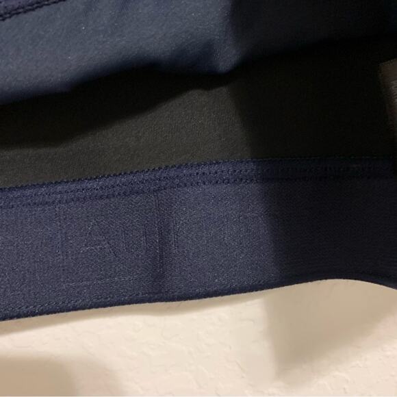 AUrum Activewear Navy Blue Hermosa Sports Bra in Total Eclipse - Picture 6 of 15